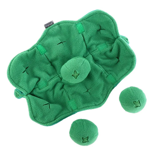 Snufflo IQ Treat Ball, squeaky plush treat dispenser (placeholder image 2 of 6)