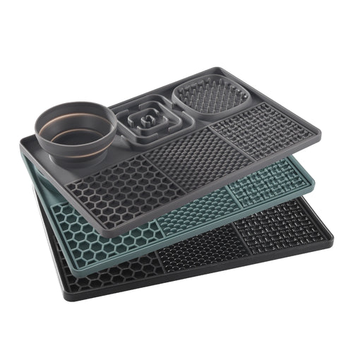 Snufflo Lick Mat, slow-feed silicone mat (placeholder image 2 of 6)