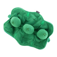 Snufflo IQ Treat Ball, squeaky plush treat dispenser (placeholder image 4 of 6)