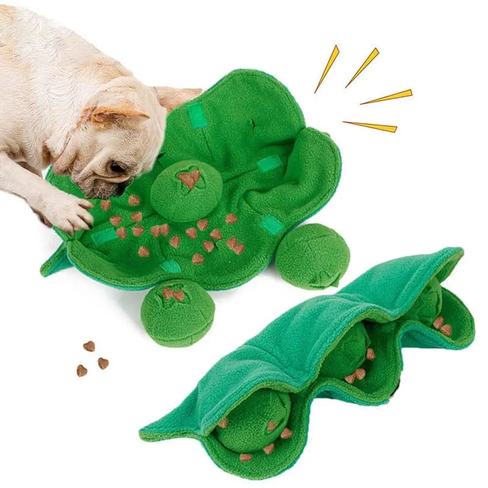 Snufflo IQ Treat Ball, squeaky plush treat dispenser (placeholder image 5 of 6)